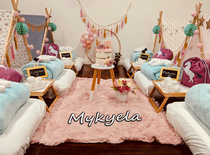 Mykyela's Unicorn Teepee Party