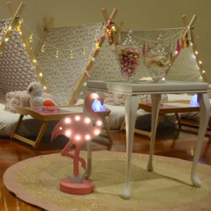 Teepee theme for kids party