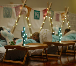 Siesta at Teepee Party